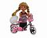 Кукла Еви на велосипеде из серии Hello Kitty, 3 вида  - миниатюра №3